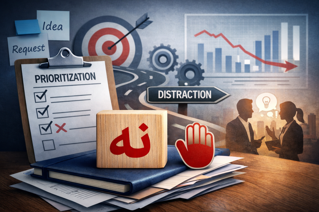 هنر گفتن نه در مدیریت محصول